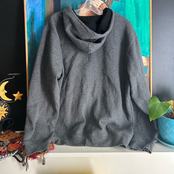 Realtree Gray and Orange Zip Up Hoodie XL - Picture 8 of 16